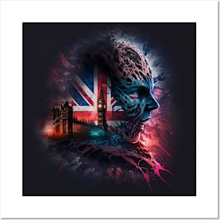 The Epic United Kingdom Villain T-Shirt: Wear It with Pride Posters and Art